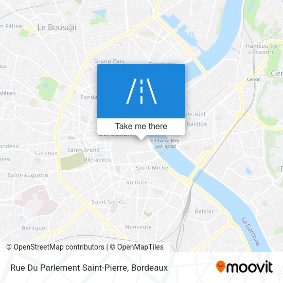 Rue Du Parlement Saint-Pierre map
