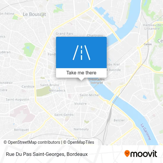 Rue Du Pas Saint-Georges map