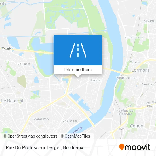 Rue Du Professeur Darget map