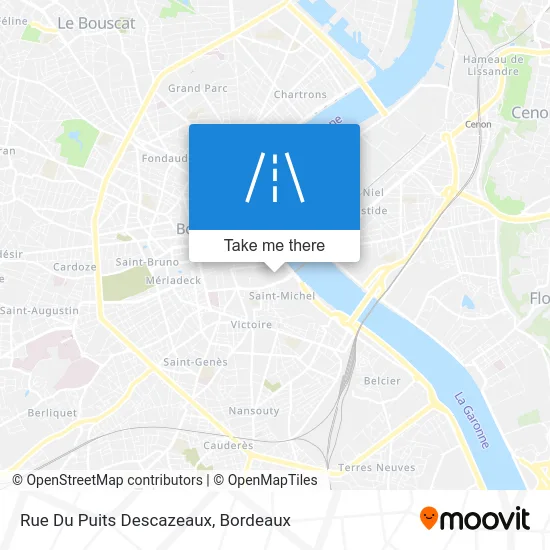 Rue Du Puits Descazeaux map