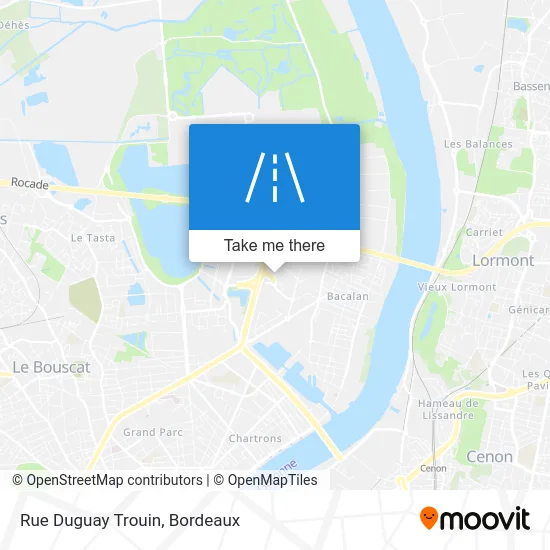 Rue Duguay Trouin map