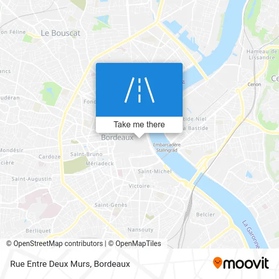 Rue Entre Deux Murs map