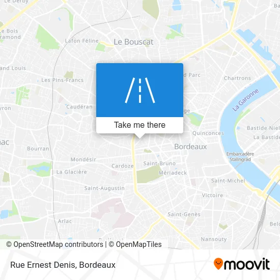 Rue Ernest Denis map