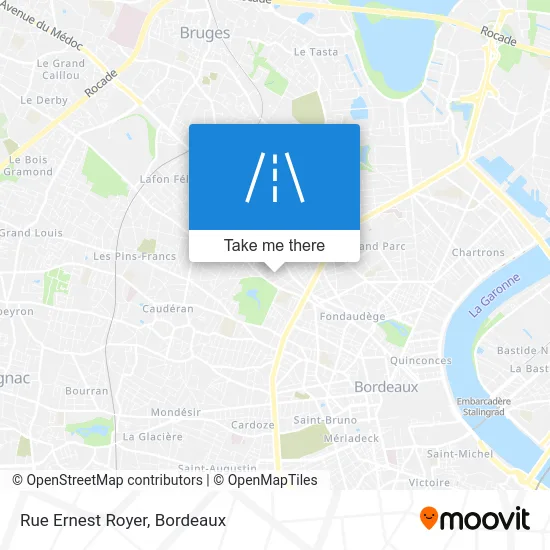 Rue Ernest Royer map