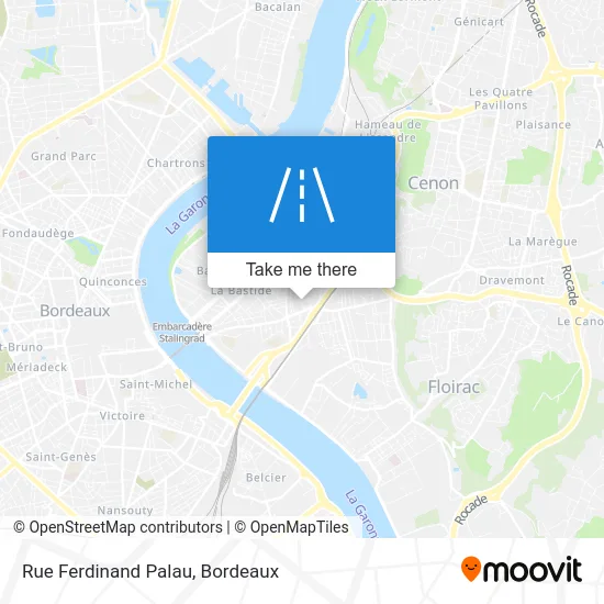 Rue Ferdinand Palau map