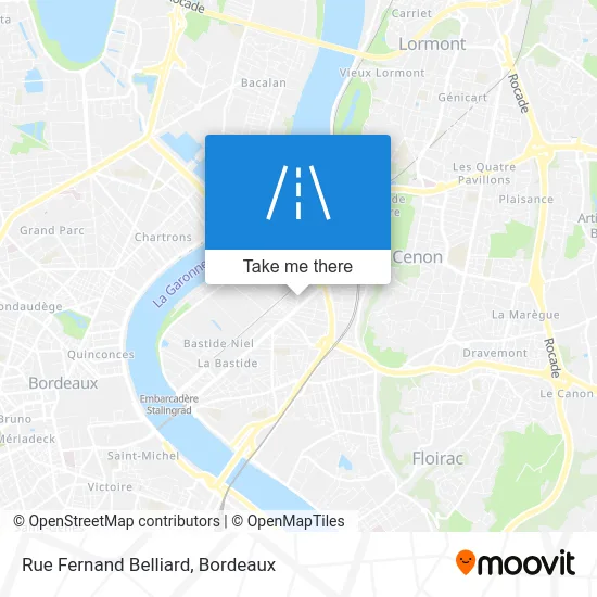 Rue Fernand Belliard map