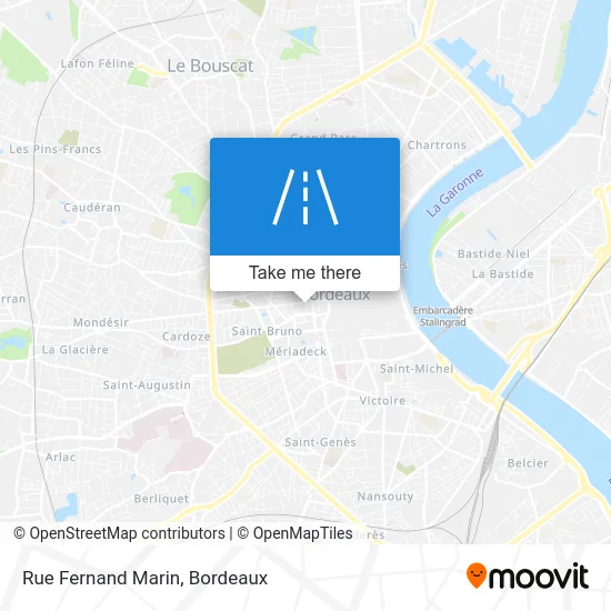 Rue Fernand Marin map