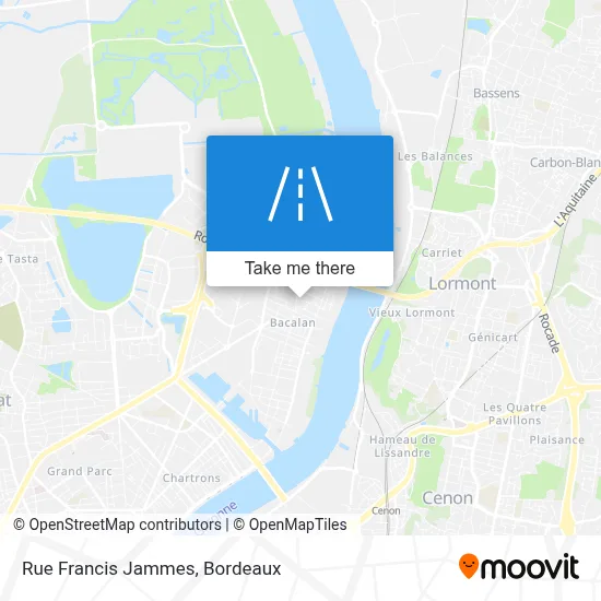 Rue Francis Jammes map