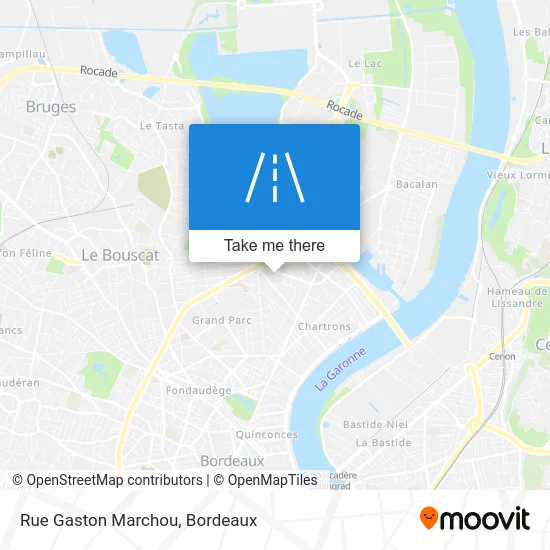 Rue Gaston Marchou map