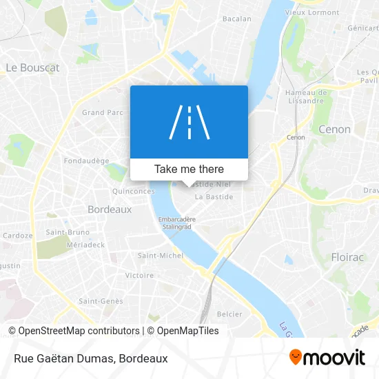 Rue Gaëtan Dumas map