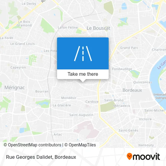 Rue Georges Dalidet map