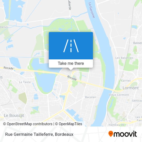 Rue Germaine Tailleferre map