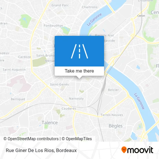 Rue Giner De Los Rios map