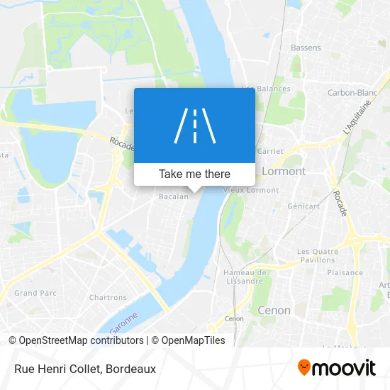 Rue Henri Collet map