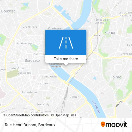 Rue Henri Dunant map