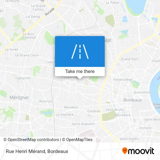 Rue Henri Mérand map
