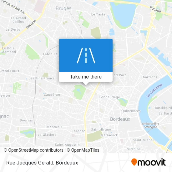 Rue Jacques Gérald map