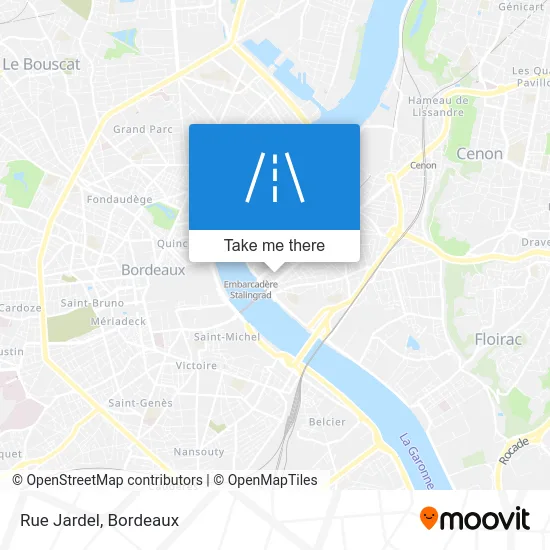 Rue Jardel map
