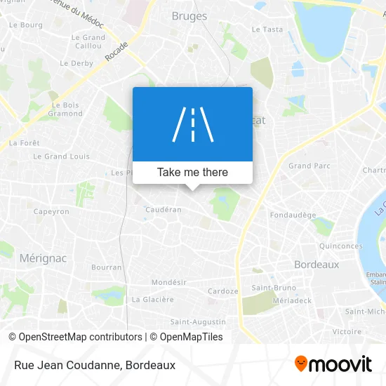 Rue Jean Coudanne map