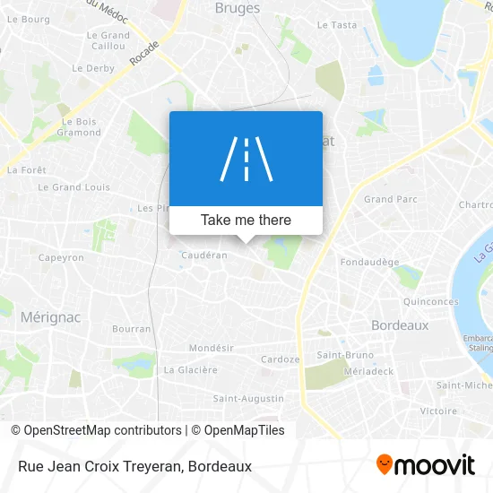 Rue Jean Croix Treyeran map