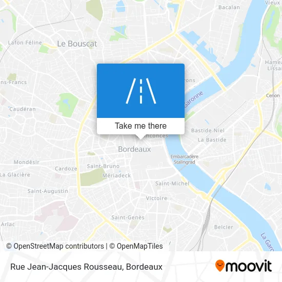Rue Jean-Jacques Rousseau map