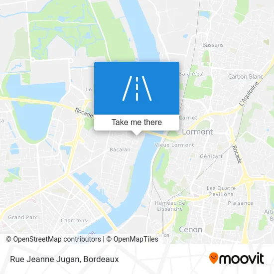 Rue Jeanne Jugan map