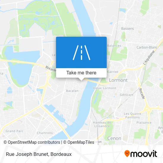 Rue Joseph Brunet map