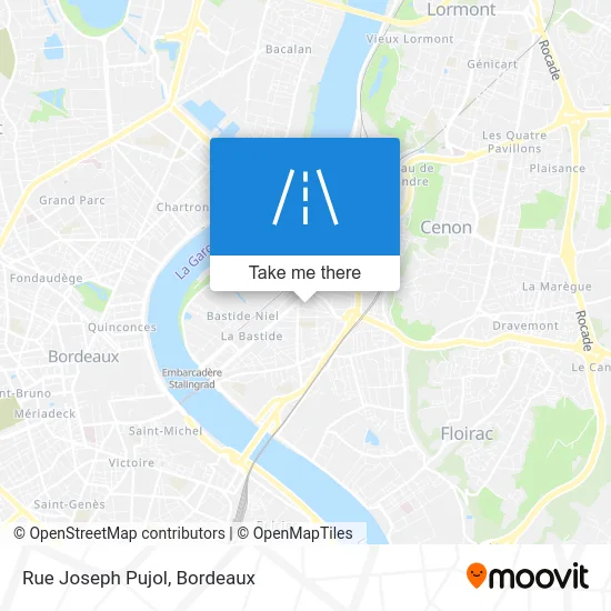 Rue Joseph Pujol map