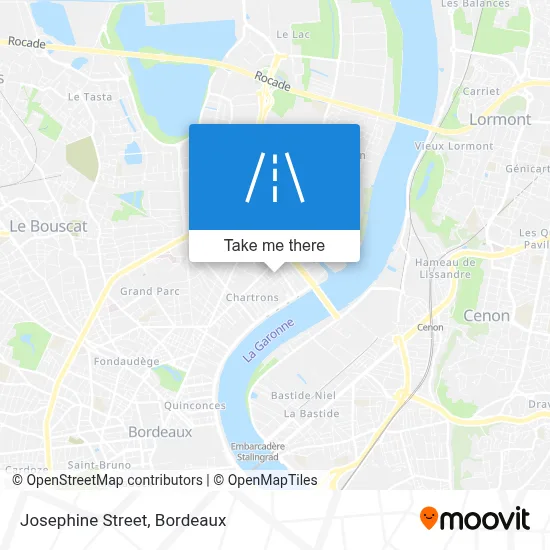 Rue Joséphine map