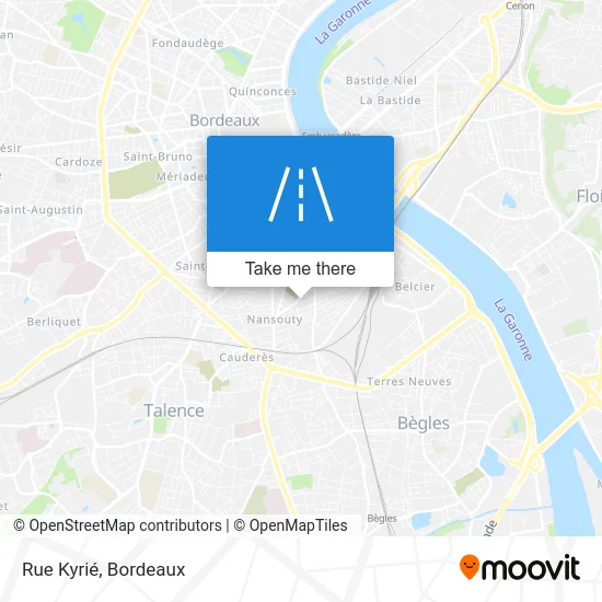 Rue Kyrié map
