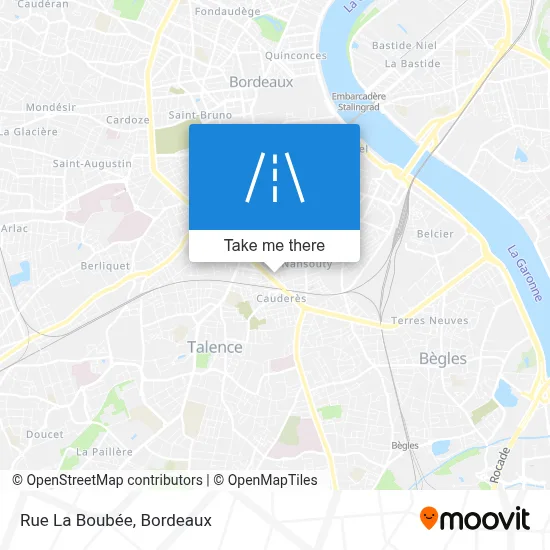 Rue La Boubée map