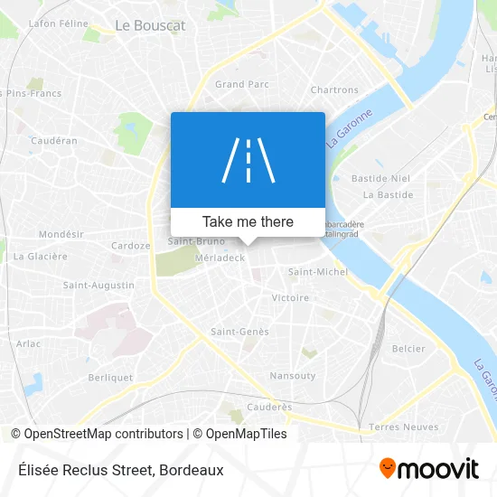 Rue Élisée Reclus map