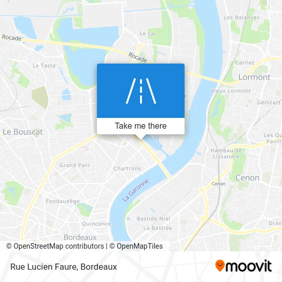 Rue Lucien Faure map