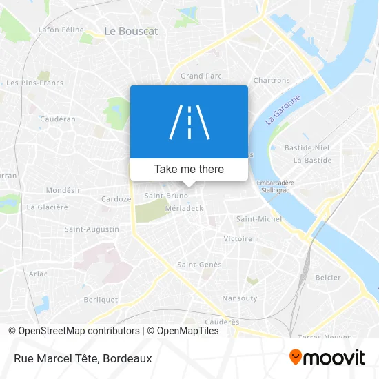 Rue Marcel Tête map