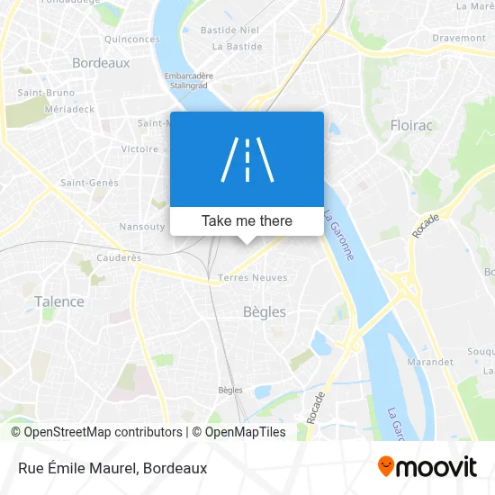 Rue Émile Maurel map