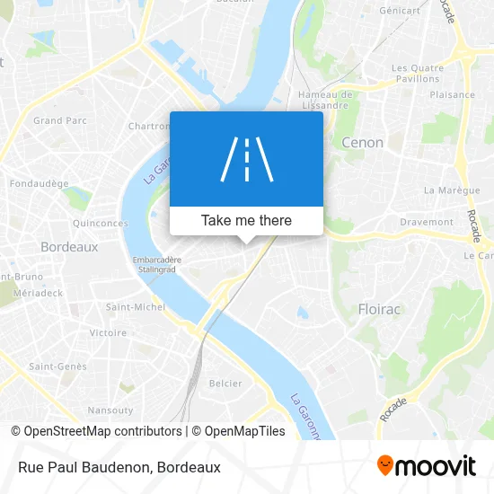 Rue Paul Baudenon map