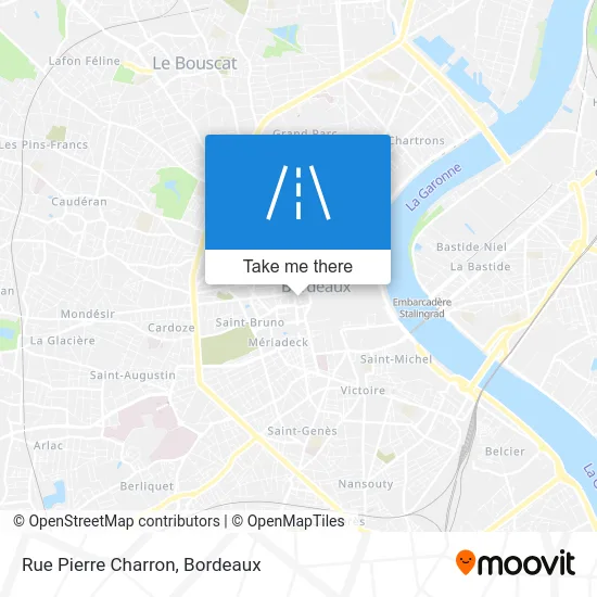 Rue Pierre Charron map