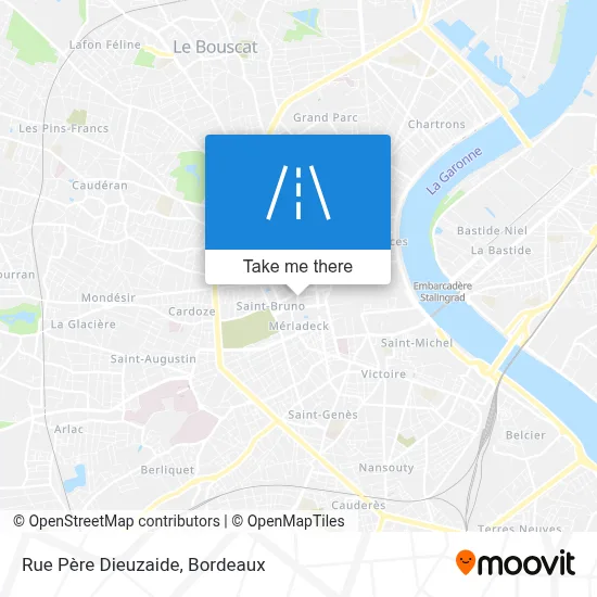Rue Père Dieuzaide map