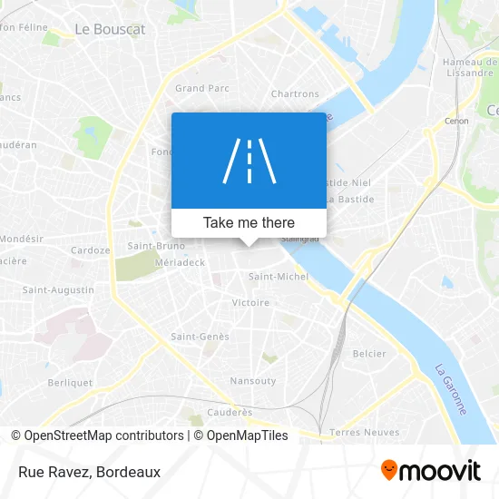 Rue Ravez map