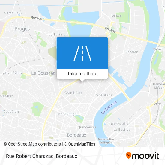 Rue Robert Charazac map