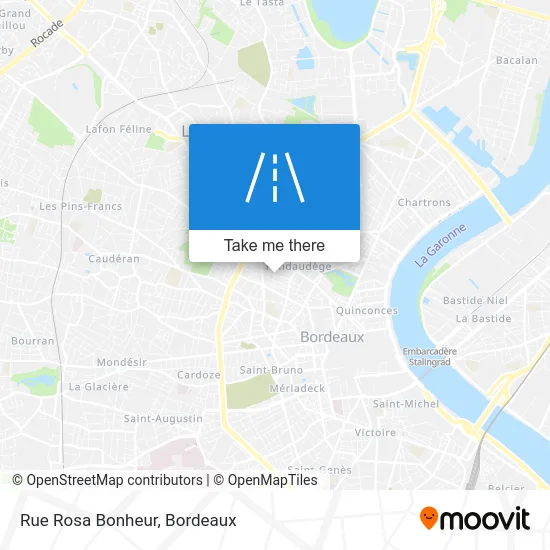 Rue Rosa Bonheur map