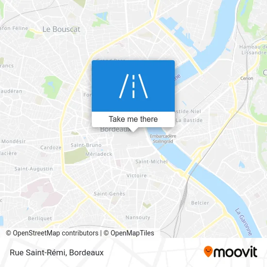 Rue Saint-Rémi map