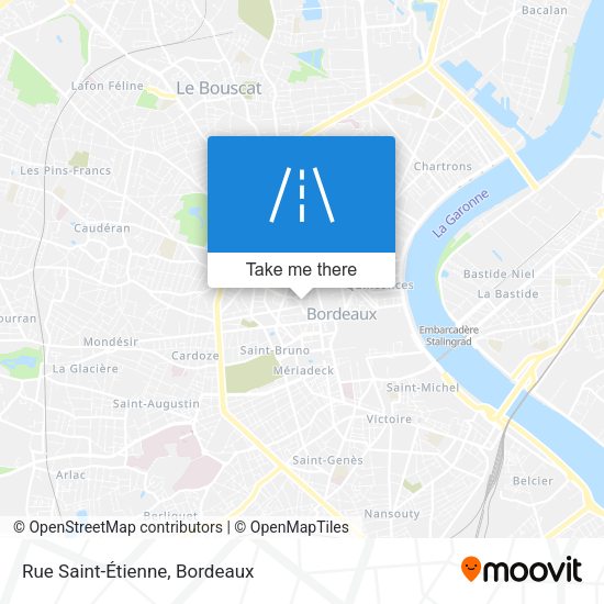 Rue Saint-Étienne map