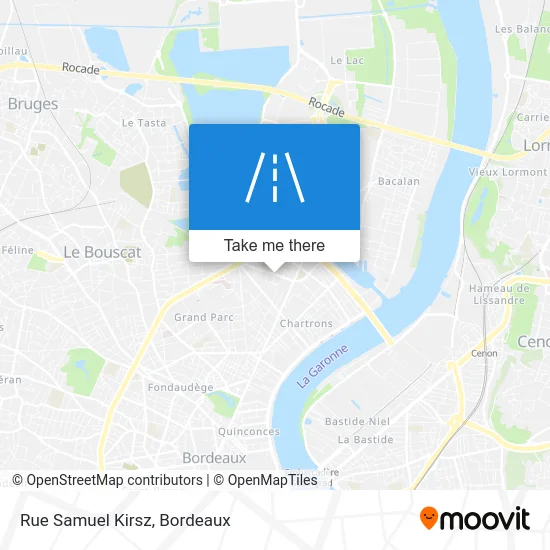 Rue Samuel Kirsz map