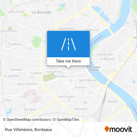 Rue Villeneuve map
