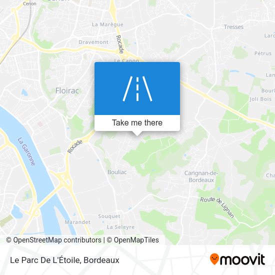 Le Parc De L'Étoile map