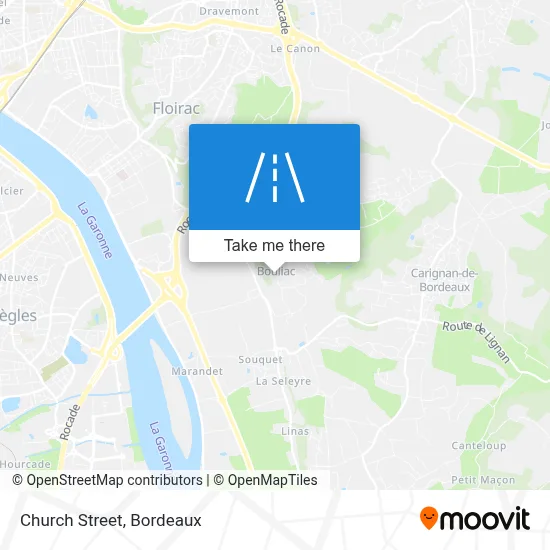 Rue De L'Église map