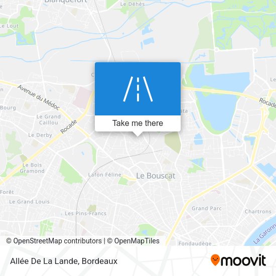 Allée De La Lande map