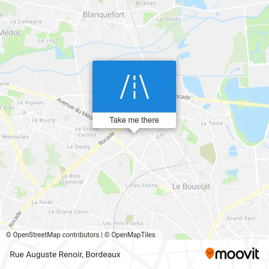 Rue Auguste Renoir map