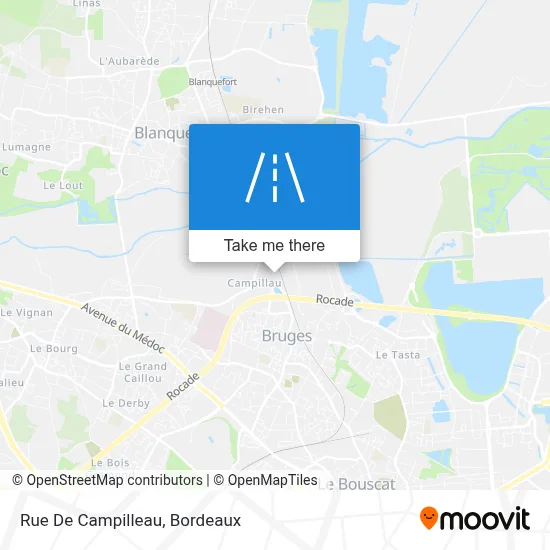 Rue De Campilleau map